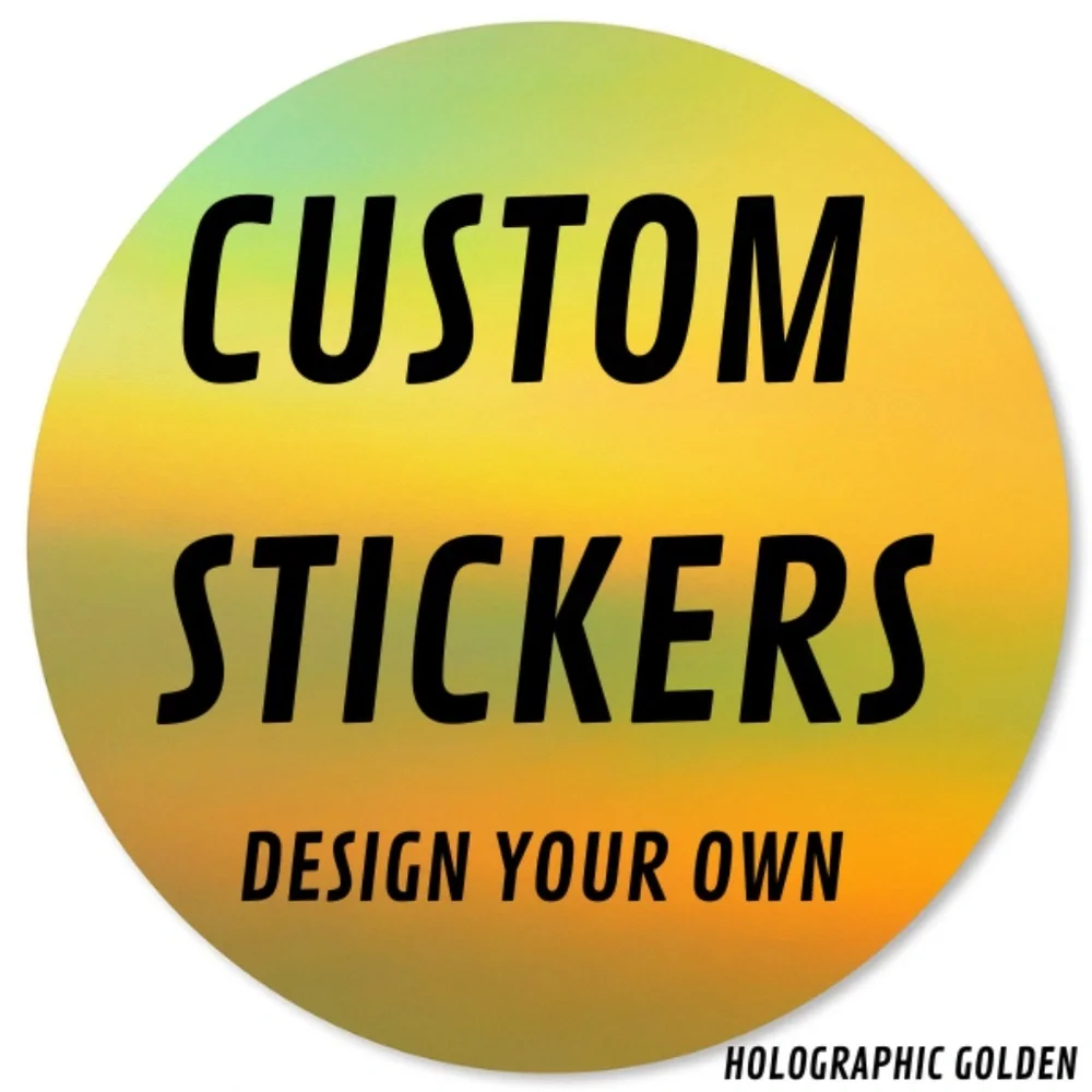 Custom Logo Stickers 2” Round Personalized Labels for Small Business Sticker